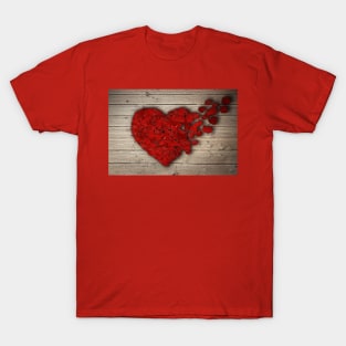 rose heart T-Shirt